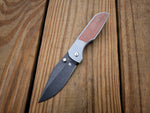 Lukas-P Natural Canvas Micarta Inlay